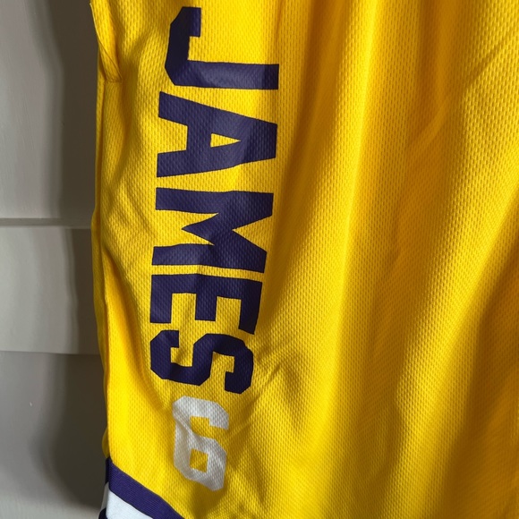 NBA Lakers - Lebron James Logo Shorts sz XL - Picture 3 of 9